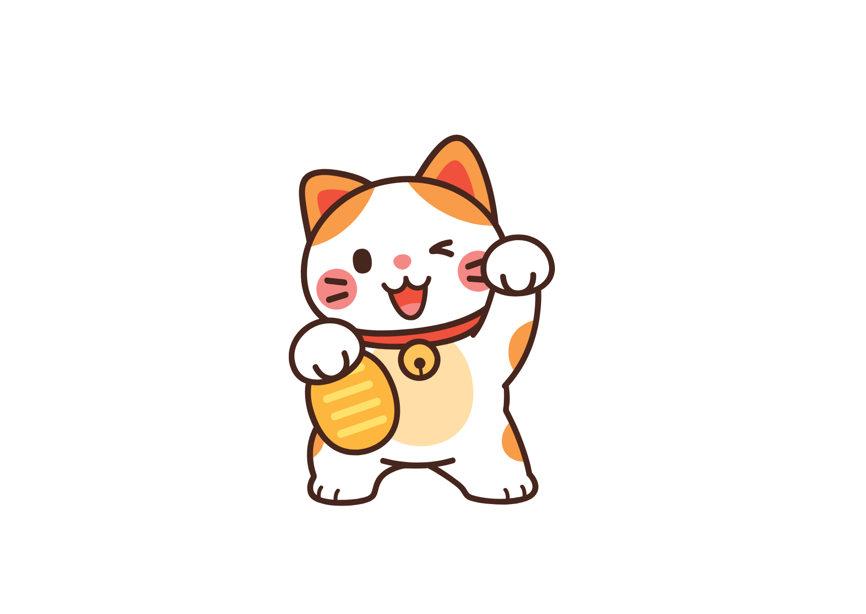 Maneko Neki Tarot Logo