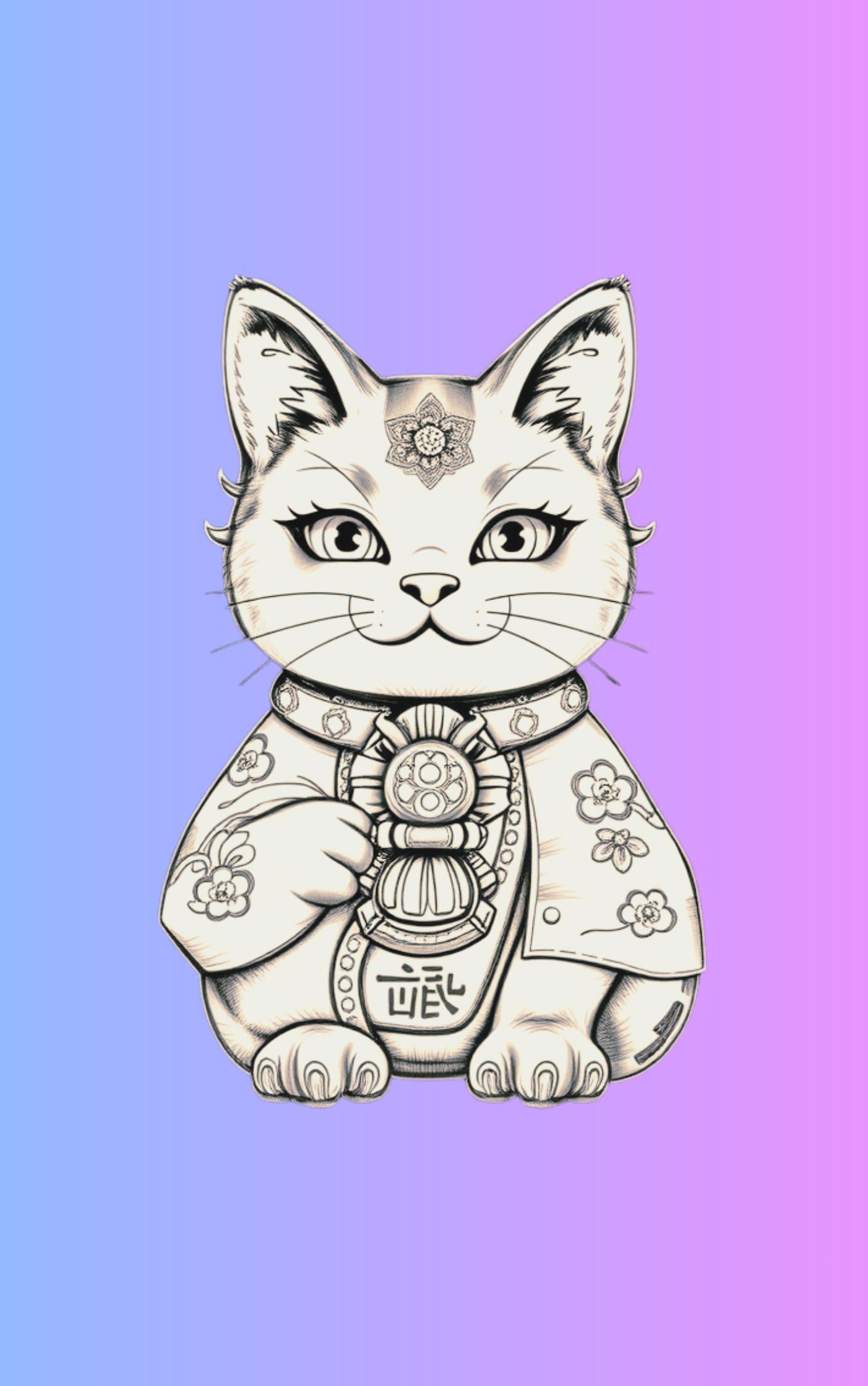 Tarot cat logo for Select Your Spread