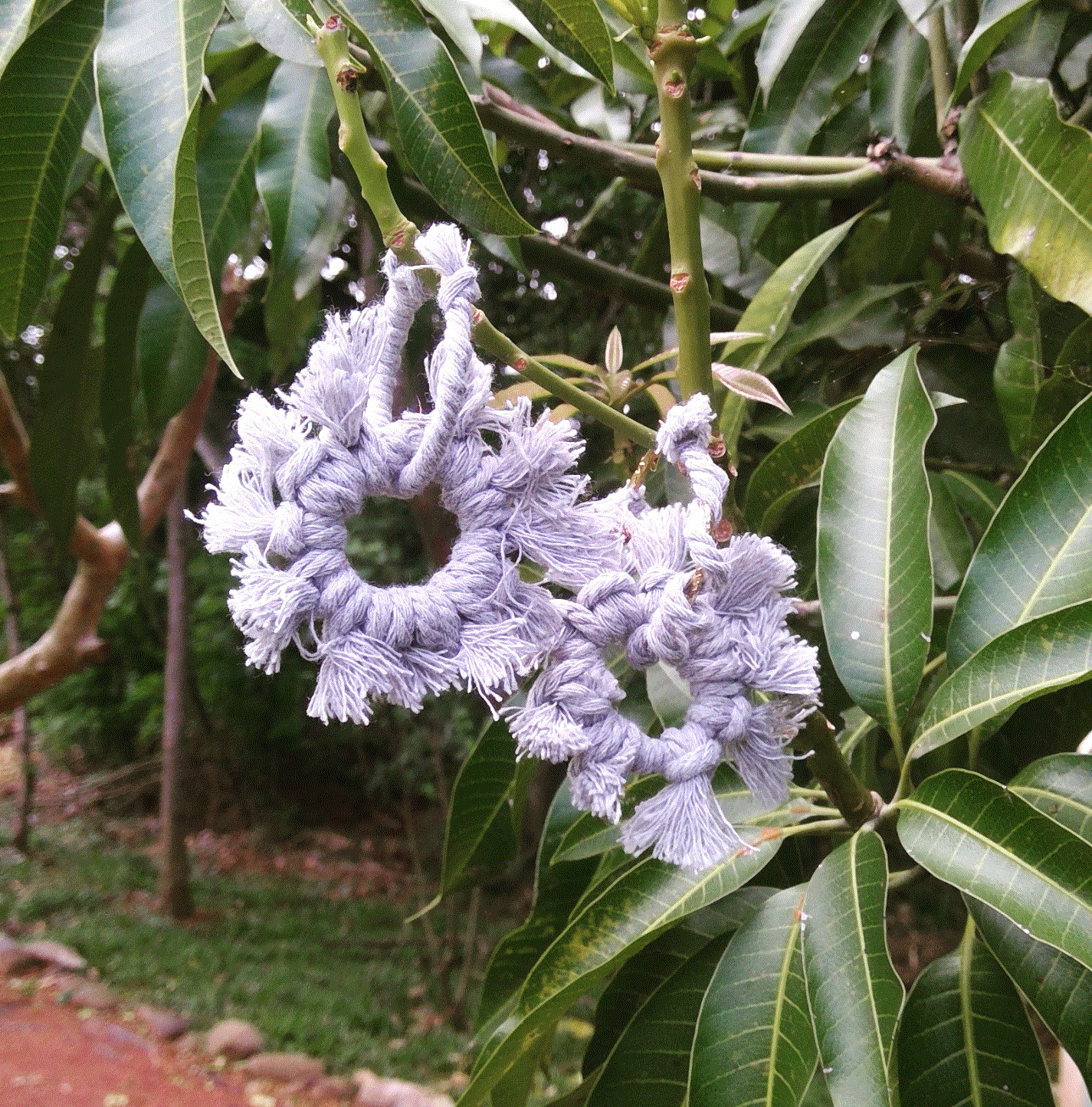 Aretes artesanales inspirados en la naturaleza